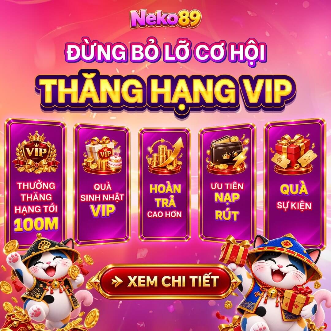 Hình ảnh khuyến mãi: Đừng bỏ lỡ cơ hội thăng hạng VIP, 5 quyền lợi